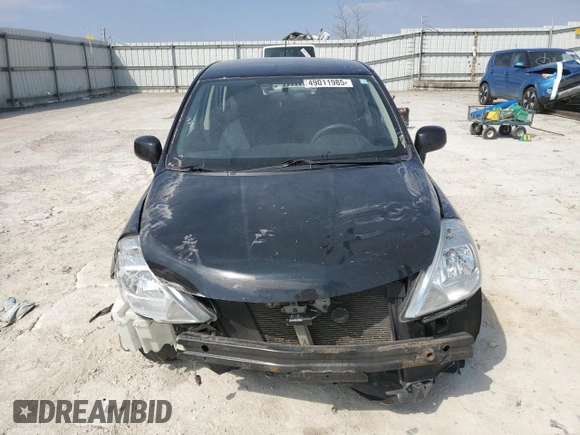 2011 Nissan Versa SL z VIN 3N1BC1CP8BL405823, wystawiony jako Copart lot #49011985 z przebiegiem 116 060 mil mil oraz Szkoda całkowita • Salvage title. Historia ofert i sprzedaży dostępna na DreamBid. Obrazek 5.