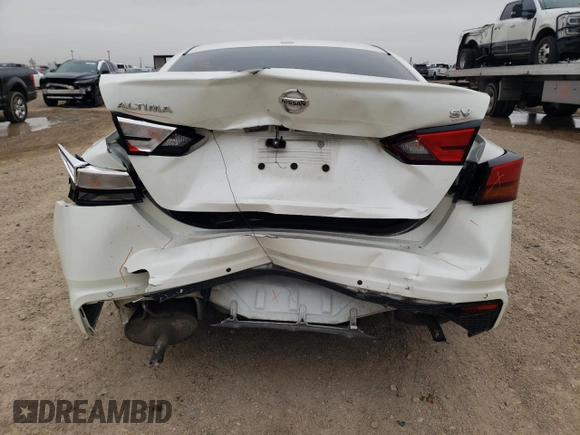 2021 Nissan Altima 2.5 SV with VIN 1N4BL4DV2MN390966, listed as a Copart auction lot 48074615 with 68,482 mi miles and Salvage Title. Bid and sale history available at carsss.com. Image 6.