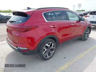 2022 Kia Sportage EX with VIN KNDPN3AC5N7990717, listed as a IAAI auction lot 41969778 with 43,536 mi miles and . Bid and sale history available at DreamBid. Image 4.