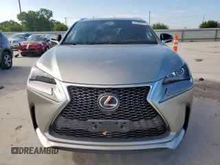 2017 Lexus NX 200t with VIN JTJYARBZ5H2078545, listed as a Copart auction lot 61661435 with 65,404 mi miles and Salvage title. Bid and sale history available at DreamBid. Image 5.