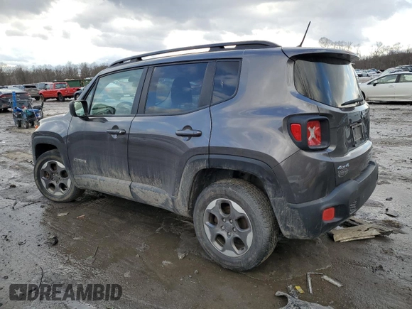 2017 Jeep Renegade Sport with VIN ZACCJBAB9HPF67335, listed as a Copart auction lot 42706375 with 94,351 mi miles and Salvage title. Bid and sale history available at DreamBid. Image 2.