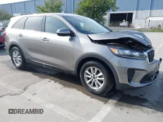 2019 Kia Sorento LX V6 with VIN 5XYPG4A54KG476373, listed as a IAAI auction lot 41751522 with 71,486 mi miles. Bid and sale history available at carsss.com. Image 1.