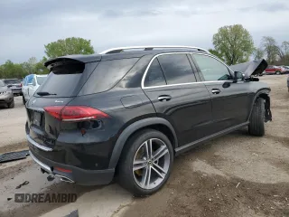 2021 Mercedes-Benz GLE 450 with VIN 4JGFB5KB4MA489157, listed as a Copart auction lot 55147755 with 61,145 mi miles and Salvage title. Bid and sale history available at DreamBid. Image 3.