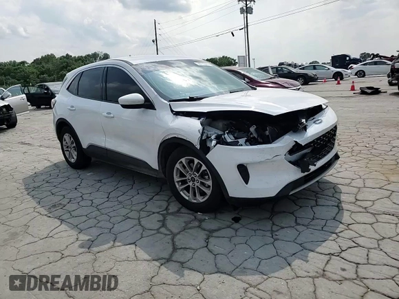 2020 Ford Escape SE with VIN 1FMCU0G68LUC12424, listed as a Copart auction lot 59715325 with 106,570 mi miles and Salvage title. Bid and sale history available at DreamBid. Image 14.