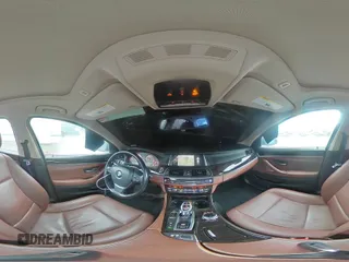 2016 BMW 5 Series 535i xDrive with VIN WBA5B3C5XGG252703, listed as a Copart auction lot 57754425 with 159,036 mi miles and Salvage title. Bid and sale history available at DreamBid. Image 14.