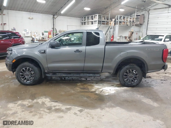 2021 Ford Ranger XL with VIN 1FTER1FH1MLD84759, listed as a IAAI auction lot 42043263 with 8,874 mi miles. Bid and sale history available at carsss.com. Image 14.