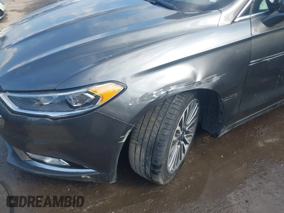 2017 Ford Fusion SE with VIN 3FA6P0T94HR218573, listed as a IAAI auction lot 41480139 with 113,344 mi miles and . Bid and sale history available at DreamBid. Image 6.