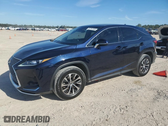 2020 Lexus RX with VIN 2T2AZMAA6LC177456, listed as a Copart auction lot 82787334 with 51,305 mi miles and Clean Title. Bid and sale history available at carsss.com. Image 1.