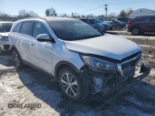 2016 Kia Sorento EX with VIN 5XYPHDA16GG047107, listed as a Copart auction lot 42509755 with 135,642 mi miles and Salvage Title. Bid and sale history available at carsss.com. Image 4.