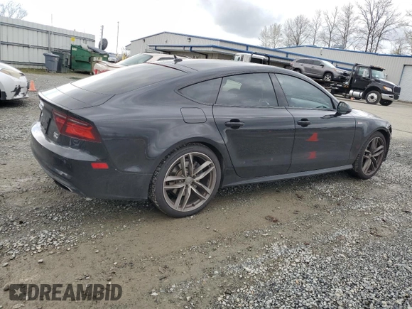 2016 Audi A7 3.0 Premium Plus with VIN WAUWGAFC6GN017375, listed as a Copart auction lot 51098755 with 124,704 mi miles and Salvage Title. Bid and sale history available at carsss.com. Image 3.