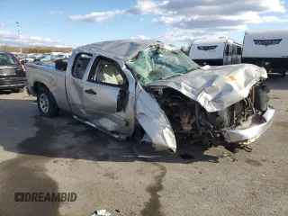 2007 Chevrolet Silverado 1500 LT w/1LT with VIN 2GCEC19C471628495, listed as a Copart auction lot 43935955 with 0 mi miles and Salvage Title. Bid and sale history available at carsss.com. Image 4.