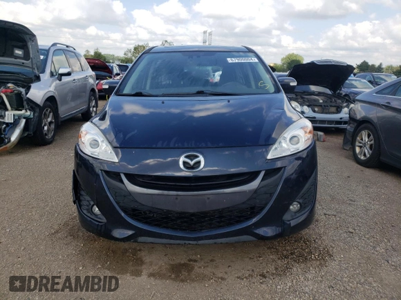 2014 Mazda 5 Grand Touring with VIN JM1CW2DL5E0174309, listed as a Copart auction lot 67900004 with 66,318 mi miles and Salvage Title. Bid and sale history available at DreamBid. Image 5.