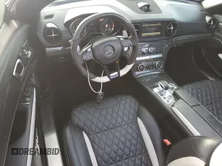 2015 Mercedes-Benz SL 63 AMG with VIN WDDJK7EA3FF031618, listed as a Copart auction lot 50321245 with 27,889 mi miles and Salvage title. Bid and sale history available at DreamBid. Image 8.