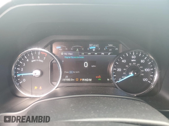 2019 Ford Expedition XLT with VIN 1FMJU1HT7KEA15609, listed as a Copart auction lot 61398885 with 57,092 mi miles and Salvage title. Bid and sale history available at DreamBid. Image 9.