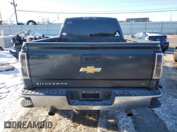 2018 Chevrolet Silverado 1500 LT with VIN 1GCVKREC0JZ153627, listed as a Copart auction lot 88724375 with Not Provided miles and Salvage Title. Bid and sale history available at DreamBid. Image 6.
