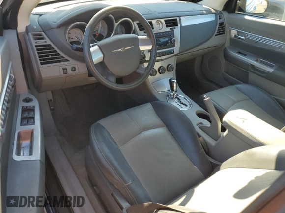 2008 Chrysler Sebring Touring with VIN 1C3LC55R78N207688, listed as a Copart auction lot 83446964 with 108,744 mi miles and Clean Title. Bid and sale history available at carsss.com. Image 8.
