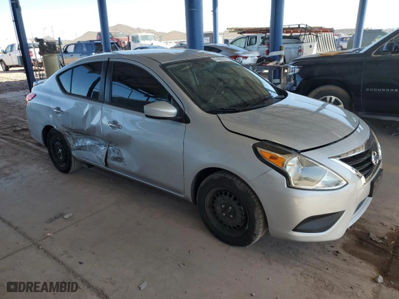 2019 Nissan Versa Sedan SV with VIN 3N1CN7AP3KL844819, listed as a Copart auction lot 47429025 with 71,923 mi miles and Salvage Title. Bid and sale history available at carsss.com. Image 4.