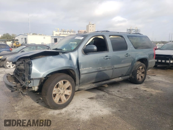 2008 GMC Yukon XL SLT with VIN 1GKFC16078J187164, listed as a Copart auction lot 83840024 with 291,654 mi miles and Salvage Title. Bid and sale history available at carsss.com. Image 1.