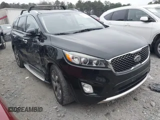 2016 Kia Sorento SXL z VIN 5XYPK4A50GG005018, wystawiony jako IAAI lot #41173657 z przebiegiem 120 094 mil mil oraz . Historia ofert i sprzedaży dostępna na DreamBid. Obrazek 1.