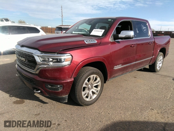 2023 Ram 1500 Limited with VIN 1C6SRFHT2PN542365, listed as a IAAI auction lot 41898998 with 26,607 mi miles and . Bid and sale history available at DreamBid. Image 17.