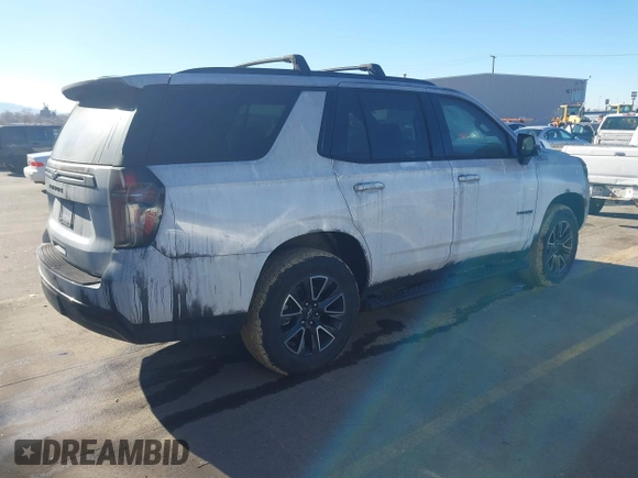2024 Chevrolet Tahoe Z71 with VIN 1GNSKPKD9RR120410, listed as a IAAI auction lot 41642330 with 26,079 mi miles and . Bid and sale history available at DreamBid. Image 4.