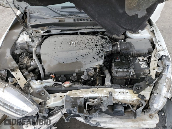2020 Acura TLX with VIN 19UUB2F3XLA002394, listed as a Copart auction lot 77023934 with 44,512 mi miles and Salvage title. Bid and sale history available at DreamBid. Image 12.