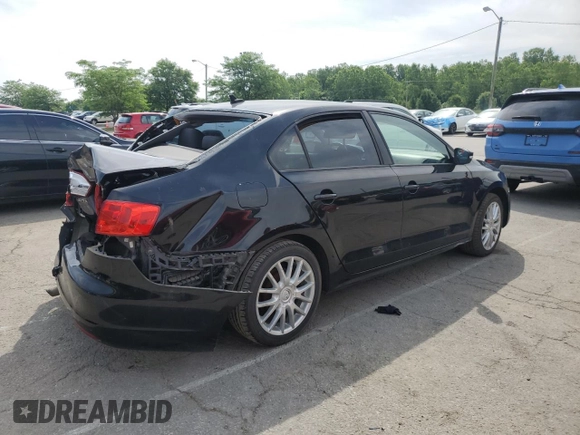 2012 Volkswagen Jetta SE with VIN 3VWDP7AJ2CM306614, listed as a Copart auction lot 58699615 with 164,234 mi miles and Salvage title. Bid and sale history available at DreamBid. Image 3.