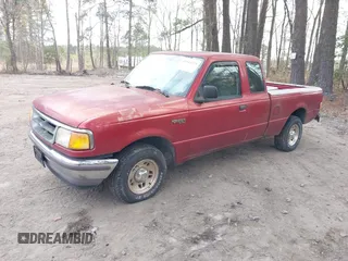 1997 Ford Ranger XLT with VIN 1FTCR14XXVPA53318, listed as a IAAI auction lot 41944173 with 246,056 mi miles. Bid and sale history available at carsss.com. Image 2.