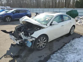 2013 Buick Regal Turbo Premium 3 with VIN 2G4GU5GVXD9211263, listed as a Copart auction lot 42377025 with Not provided miles and Salvage title. Bid and sale history available at DreamBid. Image 1.