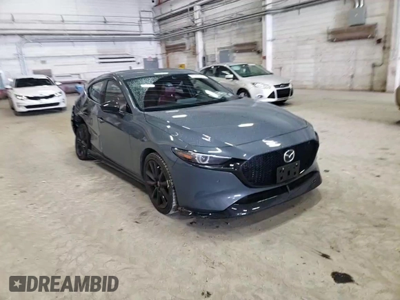 2021 Mazda Mazda3 Hatchback 2.5 Turbo Premium Plus with VIN JM1BPBNY6M1400191, listed as a Copart auction lot 43283343 with 40,557 mi miles. Bid and sale history available at carsss.com. Image 11.