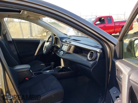 2014 Toyota RAV4 XLE with VIN JTMRFREV6ED084114, listed as a IAAI auction lot 41801049 with 140,042 mi miles and . Bid and sale history available at DreamBid. Image 5.