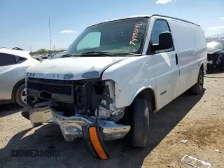 2003 Chevrolet Express Cargo with VIN 1GCGG25V331175531, listed as a Copart auction lot 74990144 with 268,781 mi miles and Clean Title. Bid and sale history available at DreamBid. Image 1.