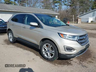 2018 Ford Edge Titanium with VIN 2FMPK4K90JBB37527, listed as a IAAI auction lot 41784293 with 103,644 mi miles. Bid and sale history available at carsss.com. Image 1.