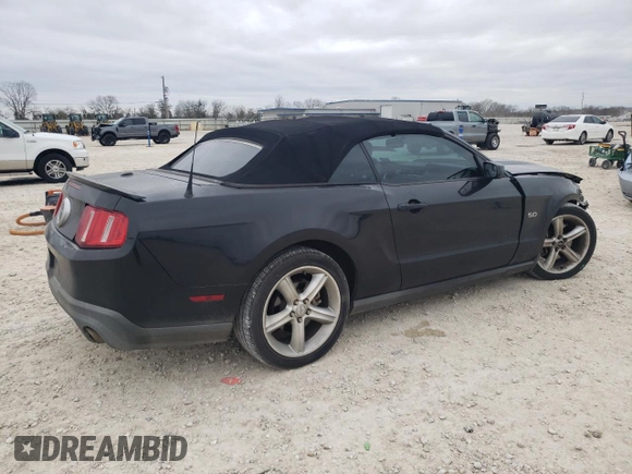 2011 Ford Mustang GT with VIN 1ZVBP8FF9B5139352, listed as a Copart auction lot 88657135 with 147,663 mi miles and Salvage Title. Bid and sale history available at DreamBid. Image 3.