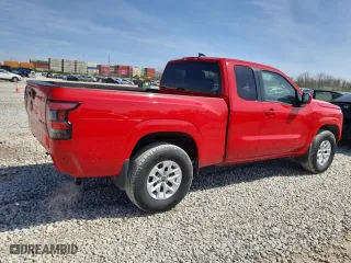 2024 Nissan Frontier S with VIN 1N6ED1CM7RN653551, listed as a Copart auction lot 52732385 with 23,177 mi miles and Salvage Title. Bid and sale history available at carsss.com. Image 3.
