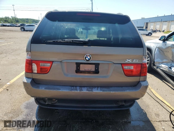 2006 BMW X5 3.0i with VIN 5UXFA13506LY44968, listed as a Copart auction lot 62812554 with 116,970 mi miles and Clean Title. Bid and sale history available at carsss.com. Image 6.