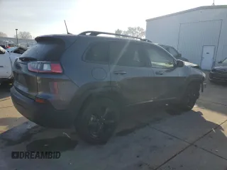 2021 Jeep Cherokee Altitude with VIN 1C4PJMLB3MD142258, listed as a Copart auction lot 84544974 with Not provided miles and Salvage title. Bid and sale history available at DreamBid. Image 3.