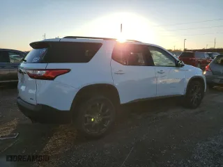 2019 Chevrolet Traverse RS with VIN 1GNERJKX8KJ135999, listed as a Copart auction lot 83758214 with 123,079 mi miles and Salvage Title. Bid and sale history available at carsss.com. Image 3.