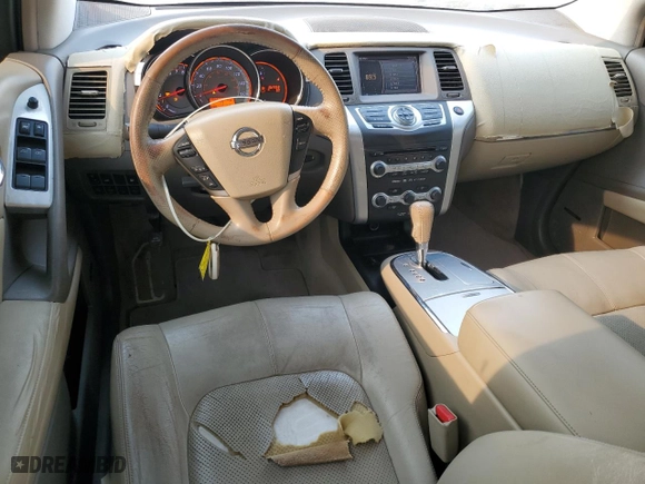 2009 Nissan Murano SL with VIN JN8AZ18U89W021720, listed as a Copart auction lot 50841235 with 182,998 mi miles and Clean Title. Bid and sale history available at carsss.com. Image 8.
