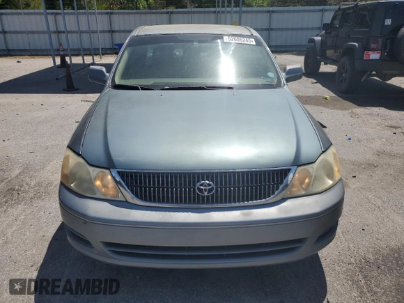 2002 Toyota Avalon XL with VIN 4T1BF28B02U237233, listed as a Copart auction lot 52605245 with 185,578 mi miles and Salvage Title. Bid and sale history available at carsss.com. Image 5.