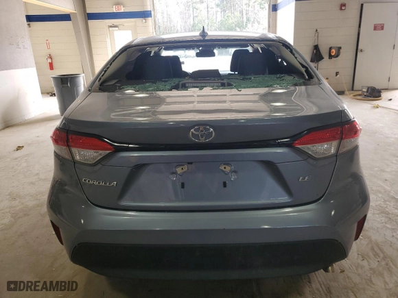 2023 Toyota Corolla LE with VIN 5YFB4MDE9PP042807, listed as a Copart auction lot 47405295 with 31,475 mi miles and Salvage Title. Bid and sale history available at carsss.com. Image 6.