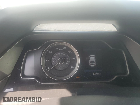 2021 Hyundai Ioniq Blue with VIN KMHC65LC4MU246221, listed as a Copart auction lot 59340345 with 82,974 mi miles and Salvage title. Bid and sale history available at DreamBid. Image 9.