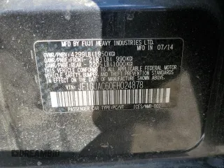 2014 Subaru Impreza Premium z VIN JF1GJAC60EH024878, wystawiony jako Copart lot #46691755 z przebiegiem 105 869 mil mil oraz Szkoda całkowita • Salvage title. Historia ofert i sprzedaży dostępna na DreamBid. Obrazek 12.