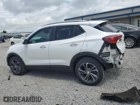 2021 Buick Encore GX Select with VIN KL4MMDS21MB178371, listed as a Copart auction lot 59591225 with Not provided miles and Salvage title. Bid and sale history available at DreamBid. Image 2.