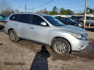 2016 Nissan Pathfinder Platinum with VIN 5N1AR2MM7GC634557, listed as a Copart auction lot 51820785 with 166,205 mi miles and Salvage Title. Bid and sale history available at carsss.com. Image 4.