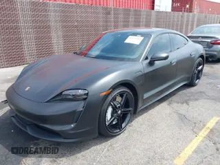 2021 Porsche Taycan 4S with VIN WP0AB2Y16MSA43293, listed as a IAAI auction lot 42479212 with 20,180 mi miles and . Bid and sale history available at DreamBid. Image 2.