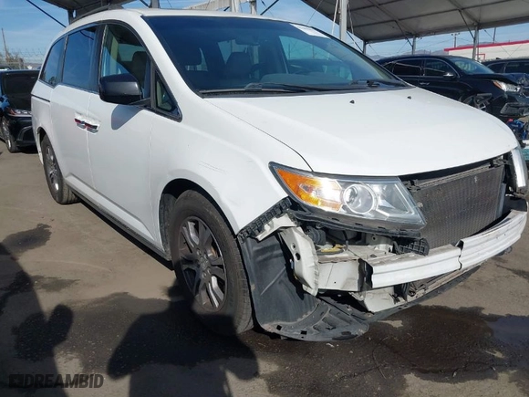 2011 Honda Odyssey EX-L with VIN 5FNRL5H67BB007777, listed as a IAAI auction lot 41402903 with 210,921 mi miles. Bid and sale history available at carsss.com. Image 1.