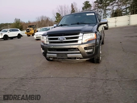 2015 Ford Expedition Max Platinum with VIN 1FMJK1MT5FEF21604, listed as a Copart auction lot 79306064 with 206,641 mi miles and Salvage title. Bid and sale history available at DreamBid. Image 12.