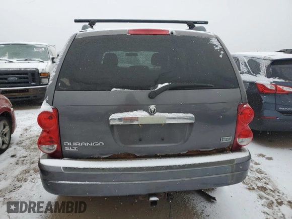 2004 Dodge Durango SLT с VIN 1D4HB48D44F233638, выставлен на аукционе Copart как лот 87959375 с пробегом 176 375 миль миль и Списание • Salvage title. История ставок и продаж доступна на DreamBid. Изображение 6.