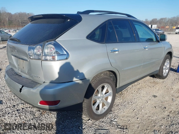 2008 Lexus RX 350 with VIN 2T2GK31U38C043837, listed as a IAAI auction lot 41599633 with 188,769 mi miles and . Bid and sale history available at DreamBid. Image 4.